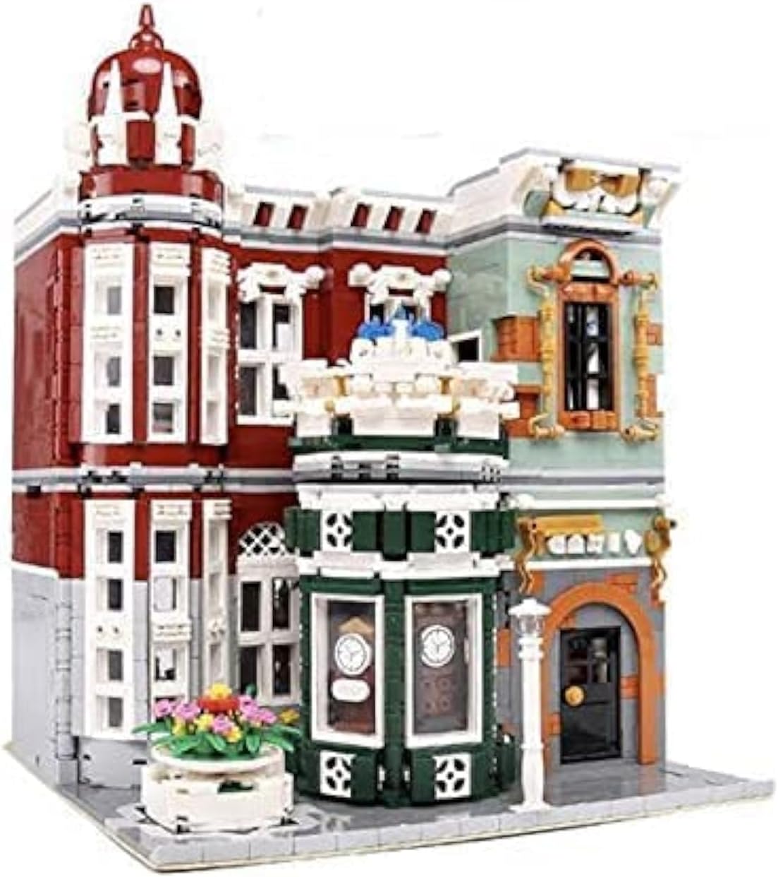 Modular Building Blocks City or Restaurant Themed Toy Bricks Sets (Antique Shop)